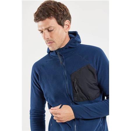 FLEECE TIL HERRE BERMUDES PLOUHA POLARTECH - MARINEBLÅ