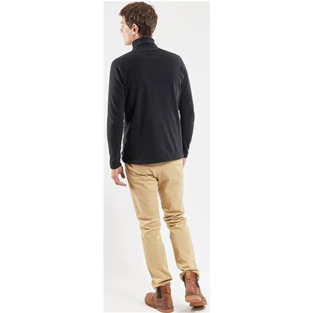 FLEECE TIL MÆND BERMUDES PENHORS POLARTECH - SORT