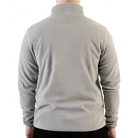 FLEECE TIL MÆND GURU 1/4 ZIP FLEECE - GRÅ