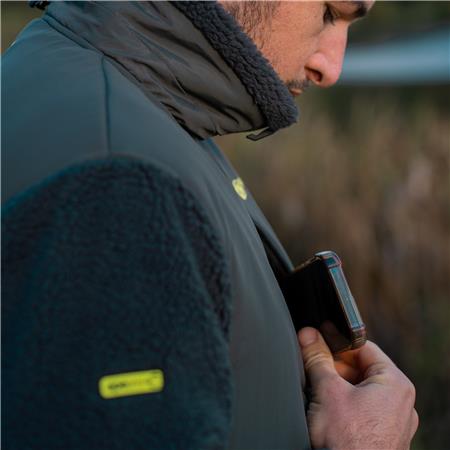 FLEECE TIL MÆND RIDGE MONKEY APEAREL THERMAPRO SHERPA FLEECE - GRØN