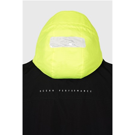 FLEECE VOOR HEREN BERMUDES INSHORE OP10K - ZWART/DONKERGRIJS