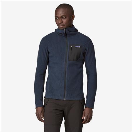 FLEECE VOOR HEREN PATAGONIA MEN'S R1 AIR FULL-ZIP HOODY - NEW NAVY