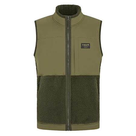 Fleecevest Til Mænd Trakker Techpro Sherpa Jacket - Grøn