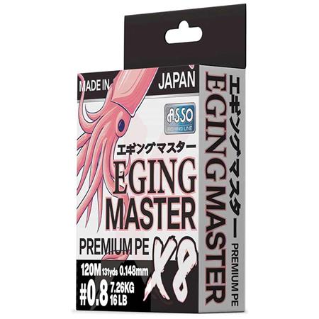 FLETLINE ASSO PE EGING MASTER 8X - 120M