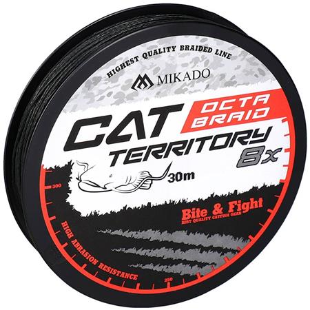 Fletline Mikado Cat Territory Octa Braid - Grøn - 30M
