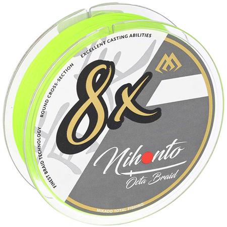 Fletline Mikado Nihonto Octa Braid - Fluorescerende - 150M