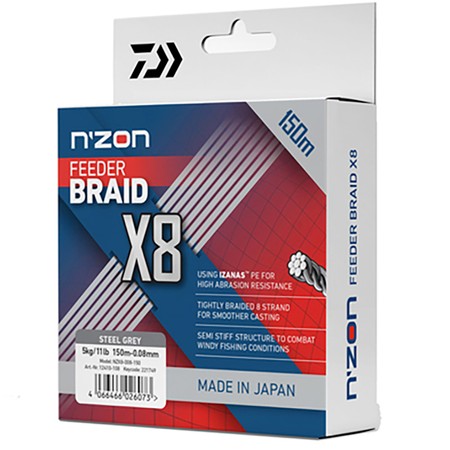 Fletline N'zon 8 Braid Feeder - 150M