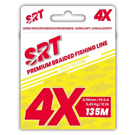 Fletline Srt 4X Fluogul - 135M