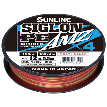 Fletline Sunline Siglon Amz 4X Multifarvet - 300M