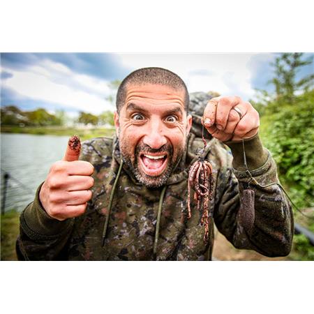 FLETTET FORFANG ONE MORE CAST AMMO CAMO BRAIDED HOOKLINK - 20M