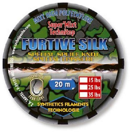 Flettet Forfangslinie Speciel Til Splejsning Technipêche Furtive Silk
