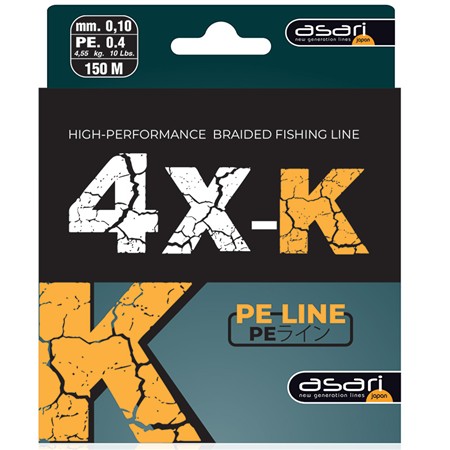Flettet Line Asari 4X-K - Olivengrøn - 300M