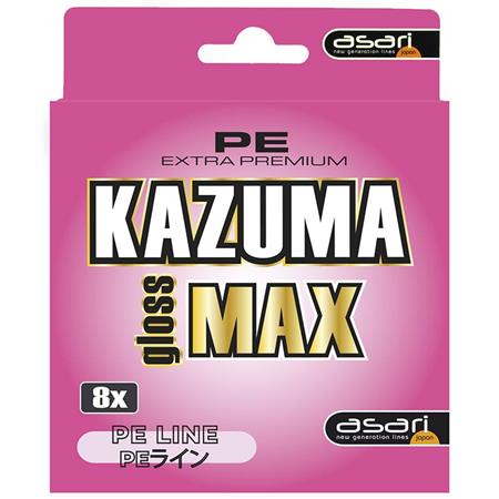 Flettet Line Asari Kazuma Gloss Max - Lyserød - 150M