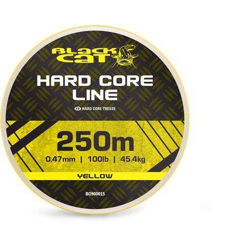 FLETTET LINE BLACK CAT BC HARD CORE LINE - YELLOW