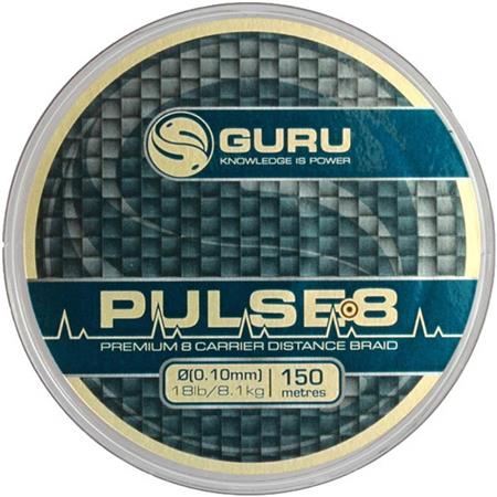 Flettet Line Guru Pulse 8 Braid - 150M