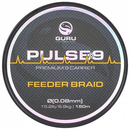 Flettet Line Guru Pulse 9 Braid - 150M