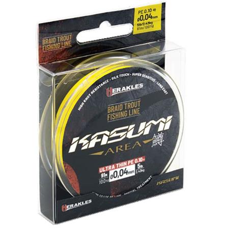 Flettet Line Herakles Kasumi Braid Yellow - 91M