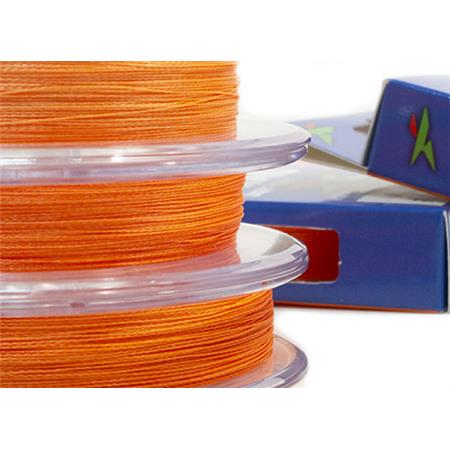 FLETTET LINE INTECH FIRST BRAID X4 - ORANGE - 100M
