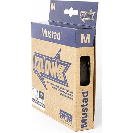 FLETTET LINE MUSTAD QLINK GATOR GREEN - 150M