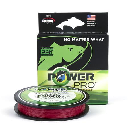 Flettet Line Power Pro - Rød