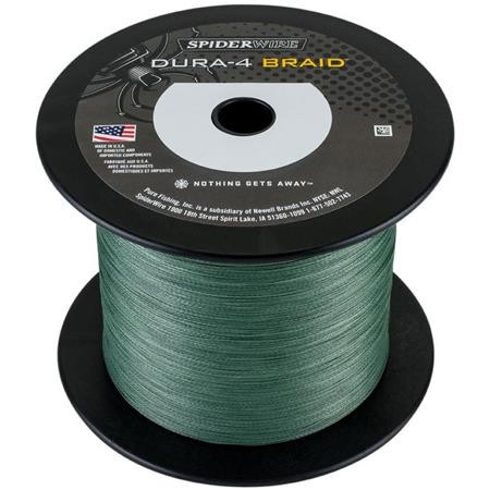 Flettet Line Spiderwire Dura 4 Grøn - 1800 M