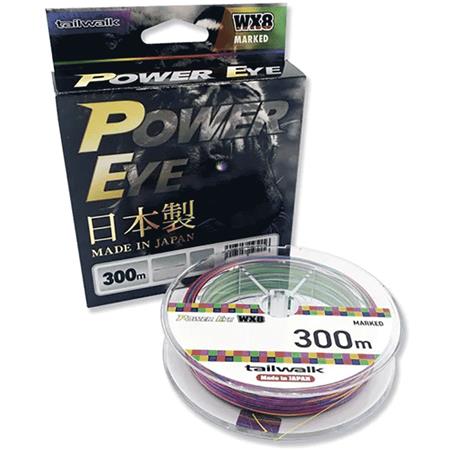 Flettet Line Tailwalk Power Eye Wx8 Marked - 300M