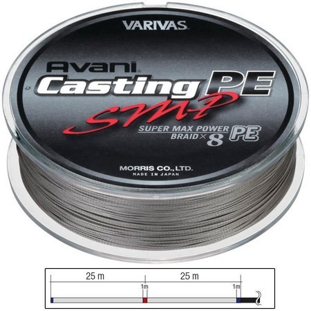 Flettet Line Til Havfiskeri Varivas Avani Casting Pe Smp - 300M