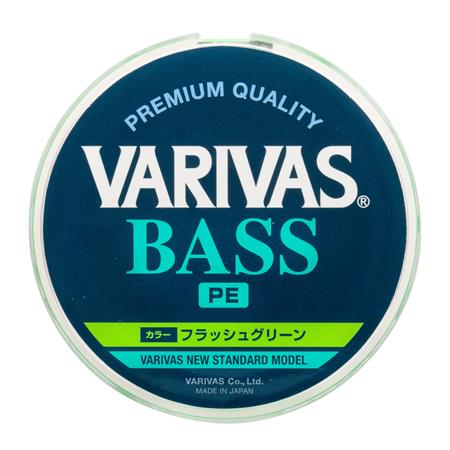 FLETTET LINE VARIVAS BASS PEX4 GREEN - 150M