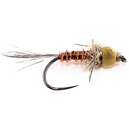 Fliege Devaux Nymphe Mit Wolfram-Perle Jbnt27-Ch - 3Er Pack