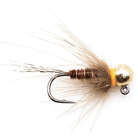 Fliege Devaux Nymphe Mit Wolframperle Ntj06 - 3Er Pack