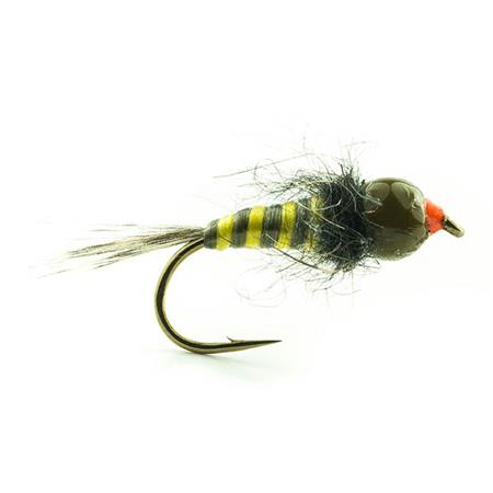 Fliege Devaux Nymphe Wolfram-Perle Jbnt 08 - 3Er Pack