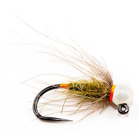 Fliege Devaux Nymphe Wolframperle Ntj 02-B - 3Er Pack