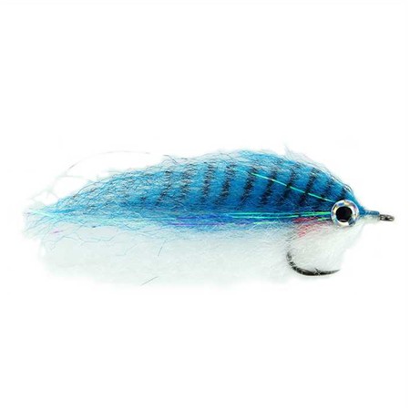 Fliege Tof Streamer Baitfish Ep Style Blau-Weiß