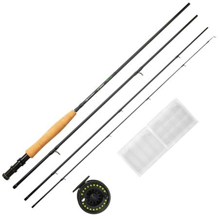 Fliegen-Set Garbolino Komplettes Flycaster-Set