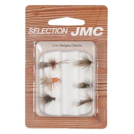 Flies Selection Caddis Fly Jmc - Pack Of 6