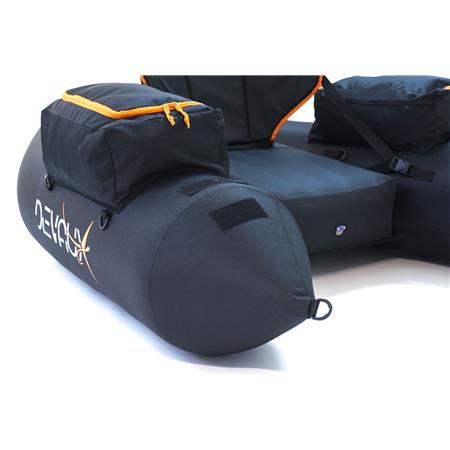 FLOAT TUBE PACK DEVAUX KAYAK TUBE CAP-V1000 CHARTREUSE