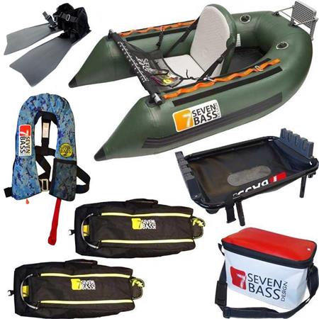 Float Tube-Paket Seven Bass Usa Expedition