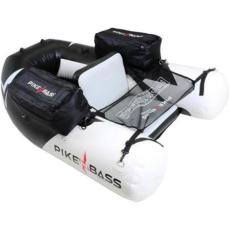 Float Tube Pike'n Bass Lunker Float - Blanc/Noir