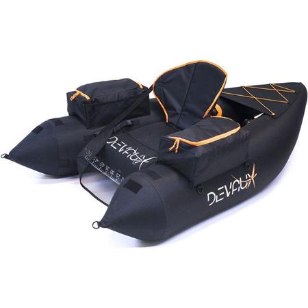 Float Tube Preto Devaux Kayak Tube Cap-V1000 Noir