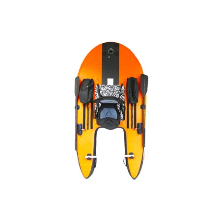 FLOAT TUBE SEVEN BASS JUNGLE OPERATOR EVO - ORANGE OCCASION