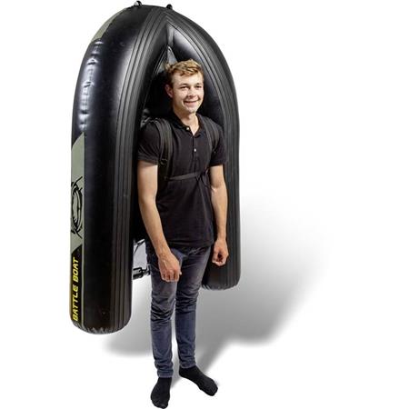 FLOAT TUBO BLACK CAT BATTLE BOAT