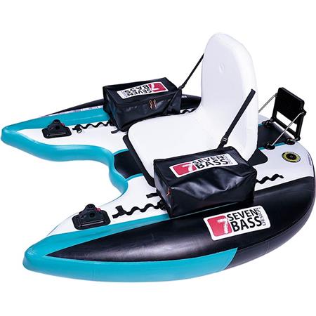 FLOATTUBE SEVEN BASS FLATFORM JUNIOR SEAFOAM-BLACK