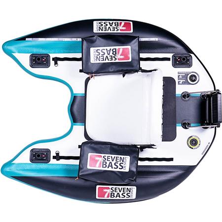 FLOATTUBE SEVEN BASS FLATFORM JUNIOR SEAFOAM-BLACK