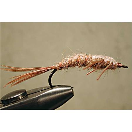 Flue Tof Nymfe Stonefly - Brun