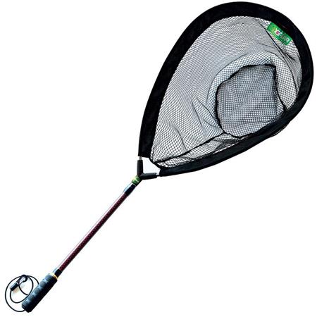 Fluehåv Pafex Flynet Rødt Kulfiberskaft - Fint Net Hoved 50Cm