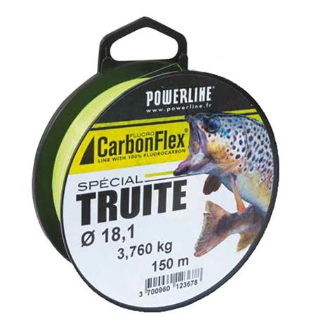 Fluocarbon Powerline Carbonflex Truite Toc