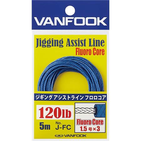 Fluocarbon Vanfook Jigging Assist Line Fluoro Core J-Fc