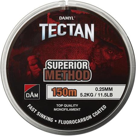 Fluorkarbon Dam Damyl Tectan Method - Brun - 150M