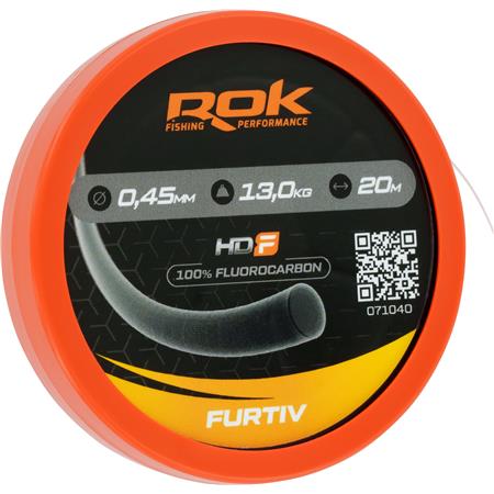 Fluorkarbon Rok Fishing Furtiv - 20M