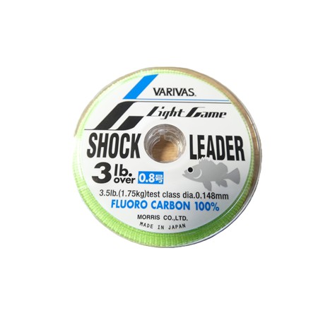 Fluorocarbon 100% Light Game Shock Leader 30 M Varivas - 14.8/100
